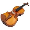 Full Size 4/4 naturel acoustique solide bois épinette flamme érable plaqué violon violon pour débutant étudiant interprète Jujube parties en bois avec colophane affaire essuie-glace Noël cadeau cadeau