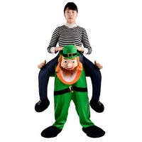 Funny Stuffed Carry Back Ride sur les costumes de pantalon mascotte