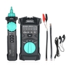 FUYI FY8169 Traqueur de fil multifonction Recherche de ligne réseau Testeur de câble RJ11 RJ45 Vérificateur de ligne de câble Testeur de ligne téléphonique Contrôle de continuité avec lampe de poche pour la maintenance du réseau