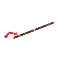 G Key Instrument traditionnel chinois Flûte en bambou amer Dizi avec noeud chinois pour les débutants