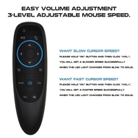 G10BTS télécommande Bluetooth 5.0 Air souris IR Gyroscope d