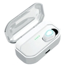 G20 TWS BT5.0 Casque sans fil Couplage automatique Réduction du bruit Contrôle tactile IP54 Affichage de la puissance du boîtier de charge étanche 3500mAh (noir,  oreille unique)