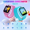 G9 2G Enfants Smart Phone Montre Enfants Smartwatch Réveil 16 Jeux de Puzzle Caméra Musique Vidéo Lecteur Torche Calculatrice avec Bracelet en Nylon Filles Garçons Jouets Cadeaux