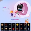 G9 2G Enfants Smart Phone Montre Enfants Smartwatch Réveil 16 Jeux de Puzzle Caméra Musique Vidéo Lecteur Torche Calculatrice avec Bracelet en Nylon Filles Garçons Jouets Cadeaux
