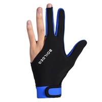 Gant de billard Gant de sport anti-dérapant et respirant Gant de sport super élastique à 3 doigts s