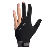 Gant de billard Gant de sport anti-dérapant et respirant Gant de sport super élastique à 3 doigts s