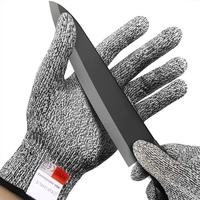 Gants anti-coupure acier inoxydable résistant à la piqûre de sécurité