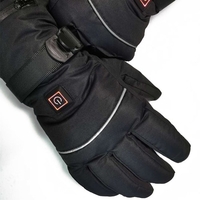 Gants chauffants pour hommes et femmes à écran tactile Gants de ski chauffants électriques épais Gants thermiques d