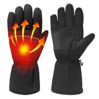 Gants chauffants pour hommes femmes gants chauffants à écran tactile thermique hiver électrique pour cyclisme randonnée ski gants de snowboard
