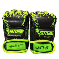 Gants de boxe à demi-doigts Mitaines de boxe d