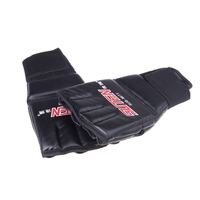 Gants de Boxe en Cuir PU Mitaines MMA Muay Thai Entraînement Perforation Sparring