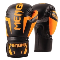 Gants de boxe Kick Boxing Muay Thai Punching Training Bag Gants Outdoor Sports Mittens Boxing Practice Equipment for Punch Bag Sack Boxing Pads for Men and Women 12oz