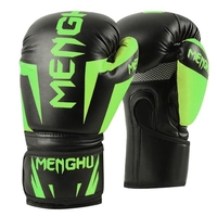 Gants de boxe Kick Boxing Muay Thai Punching Training Bag Gants Outdoor Sports Mittens Boxing Practice Equipment for Punch Bag Sack Boxing Pads for Men and Women 12oz