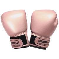 Gants de boxe pour enfants Kick Boxing Muay Thai Punching Training Bag Gants Outdoor Sports Mittens Boxing Practice Equipment for Punch Bag Sack Boxing Pads for Child Age 3-10 Ans