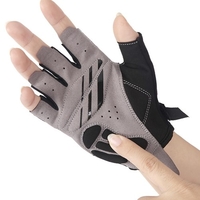 Gants de cyclisme demi-doigt Anti-choc respirant été vtt gants de vélo gants de sport pour hommes femmes