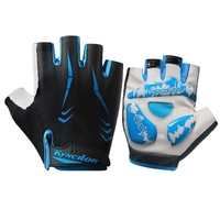 Gants de cyclisme demi-doigt anti-dérapant résistant à l