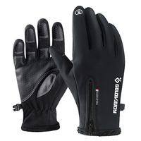 Gants de cyclisme doigt complet vélo de route mitaines thermiques écran tactile hiver gants chauds équitation de montagne entraînement moto course pour hommes femmes