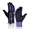 Gants de cyclisme Gants de sport thermiques en polaire imperméable à écran tactile pour le ski de randonnée