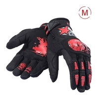 Gants de moto Mitaines à écran tactile à doigt complet Gants de moto respirants absorbant les chocs pour VTT Équitation Cyclisme Ski Sports de plein air