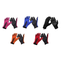 Gants de silicone à écran tactile thermique à l