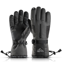 Gants de ski hommes femmes hiver gants chauds gants de neige coupe-vent gants de sport résistants à l