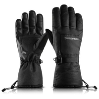 Gants de ski hommes femmes hiver gants chauds gants de neige coupe-vent gants de sport résistants à l