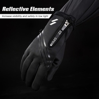 Gants de vélo à écran tactile chaud d