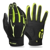 Gants de vélo de montagne Gants à écran tactile à doigts complets Gants de cyclisme antidérapants Résistant à l