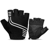 Gants de vélo de montagne pour hommes gants de vélo demi-doigt absorbant les chocs gants de cyclisme respirants antidérapants pour hommes
