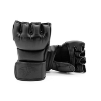 Gants MMA pour hommes femmes gants de Kickboxing gants de boxe avec paume ouverte sac de boxe gants pour boxe Kickboxing Sparring Muay Thai