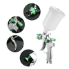 Geevorks Gun pulvérisateur à air à alimentation par gravité HVLP avec coupe 600ML 1, 4 mm 1, 7 mm 2, 0 mm Tuyon