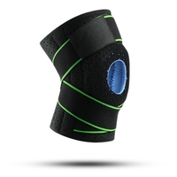 Genouillère de sport Genouillère réglable Bandage de protection du genou avec support à ressort