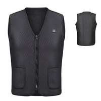Gilet chaud chauffé par USB pour hommes femmes manteau de chauffage