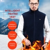 Gilet chauffant unisexe USB charge gilets chauds électriques veste chauffante lavable pour femmes hommes en plein air moto équitation chasse