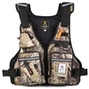 Gilet de flottabilité de veste de pêche à la mouche multi-poches avec porte-bouteille d