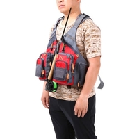 Gilet de pêche en plein air Lixada Pack Multi poche respirant maille veste de pêche gilet veste manteau