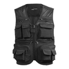 Gilet de pêche gilet de voyage de pêche respirant avec poches à fermeture éclair gilet de travail d