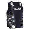 Gilet de sauvetage de sports nautiques gilet de sécurité de sauvetage de flottabilité avec trous de drainage pour adultes pêche bateau kayak surf natation