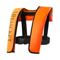 Gilet de sauvetage gonflable automatique pour adultes Gilet de sauvetage pour adultes Combinaison de flotteur de sécurité pour sports nautiques Kayak Pêche Surf Canoë Veste de survie