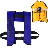 Gilet de sauvetage gonflable Gilet de sauvetage adulte Sports nautiques Natation Pêche Veste de survie