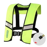 Gilet de sauvetage gonflable manuel / automatique gilet de sauvetage adulte Sports nautiques natation pêche veste de survie