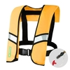 Gilet de sauvetage gonflable manuel / automatique gilet de sauvetage adulte Sports nautiques natation pêche veste de survie