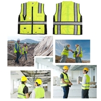 Gilet de sécurité réfléchissant haute visibilité SFVest
