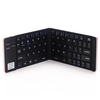GK228 BT clavier sans fil 66 touches Mini clavier de bureau portable pliant avec support pour téléphone / tablette / ordinateur portable or rose