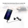 GL-119 3.5AUX Microphone Lavalier Microphone à condensateur omnidirectionnel Superbe son pour l