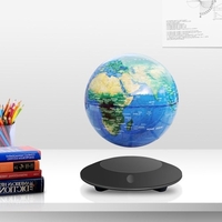 Globe terrestre rotatif flottant anti-gravité de 6 pouces