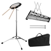 Glockenspiel Bell Kit comprenant 30 Notes Glockenspiel 8 pouces Pad d