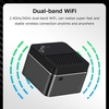 GMK NucBox KB1 Mini PC Intel Celeron J4125 processeur Intel UHD graphiques 600 GPU 8GB + 256GB mémoire double bande WiFi prise américaine