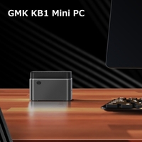 GMK NucBox KB1 Mini PC Intel Celeron J4125 processeur Intel UHD graphiques 600 GPU 8GB + 256GB mémoire double bande WiFi prise britannique