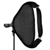 Godox 80 * 80cm / 31 "* 31" flash Softbox Diffuseur de type S Support boîtier Bowens pour Speedlite Flash Light
